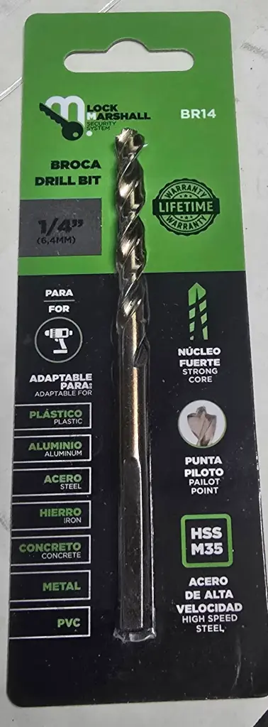 LM-Barrena Metal 1/4"