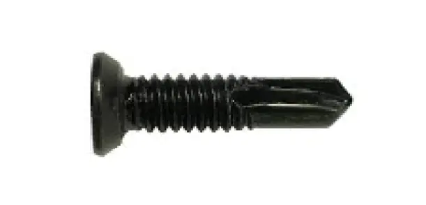 NEGRO-Tornillo Gozne estria, 100PCS