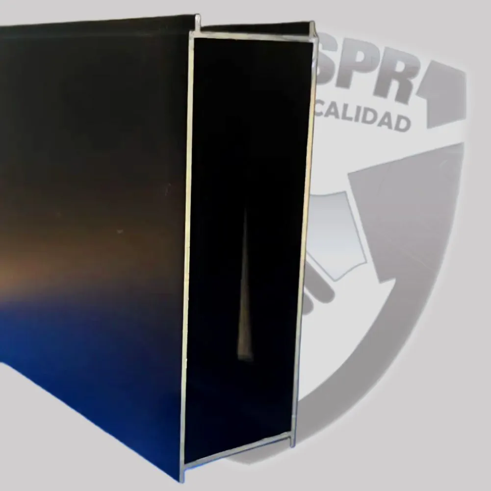 HD NEGRO - Combo Solido(Melon) incluye: 1 marco Interior, 1 marco Exterior, 2 Melones- Todo 19' (MALASIA)