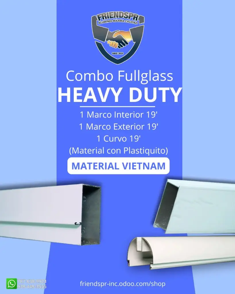 BLANCO - COMBO HEAVY DUTY 3 PCS 19'-8"  (MALASIA)