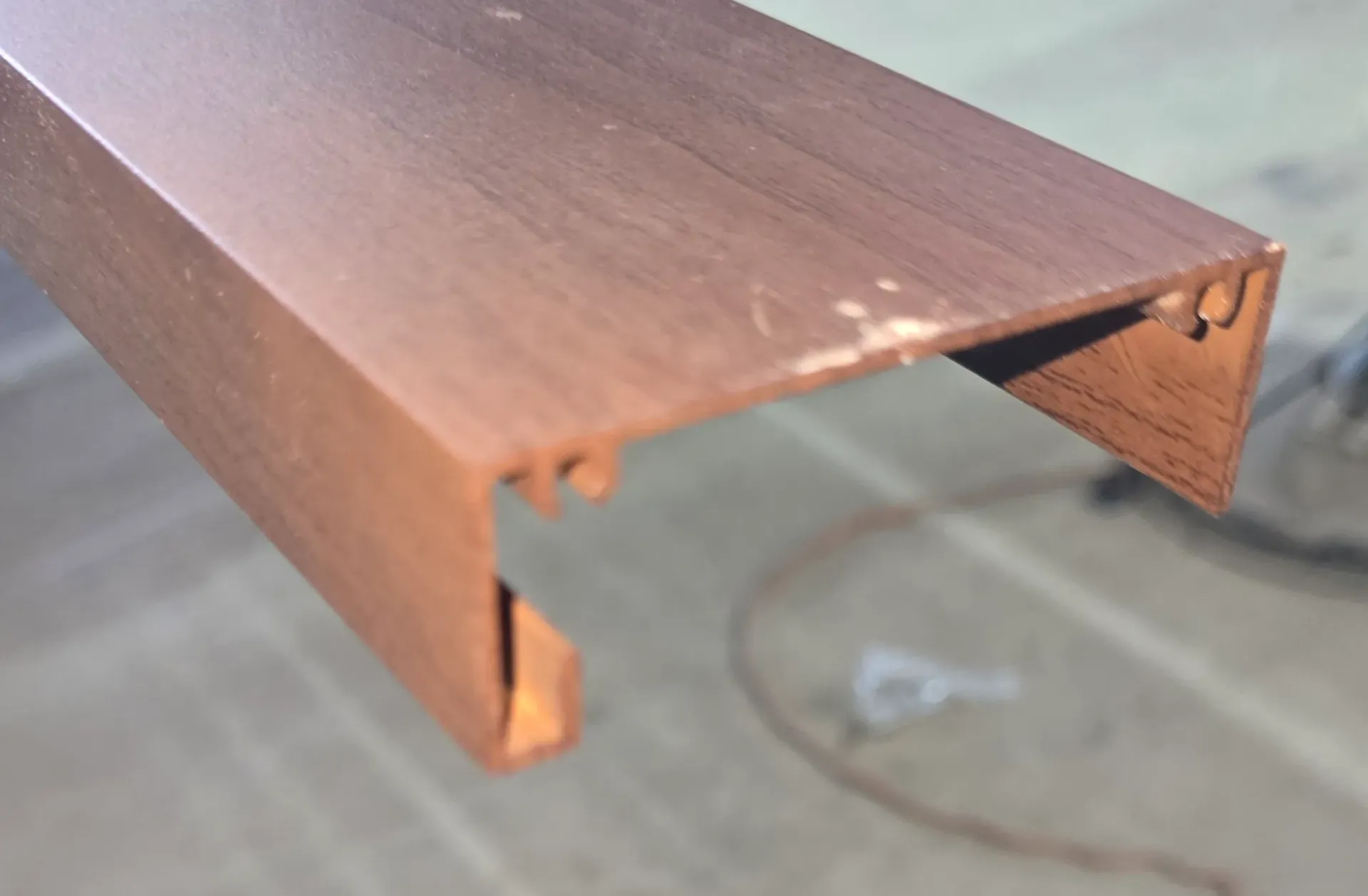 [ventana] CABEZAL BAJITO 16' (NOGAL)