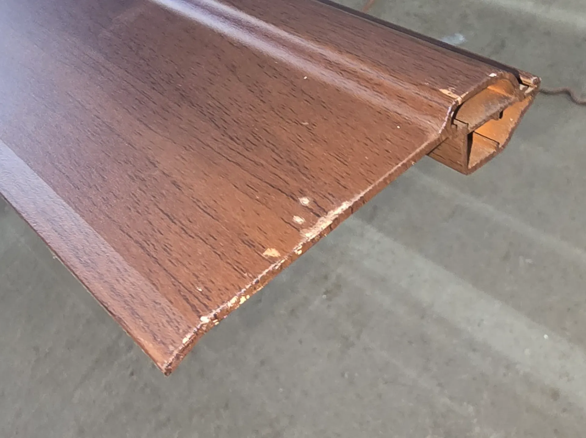 [ventana] TIPO R LAMA 4, 16' (NOGAL)