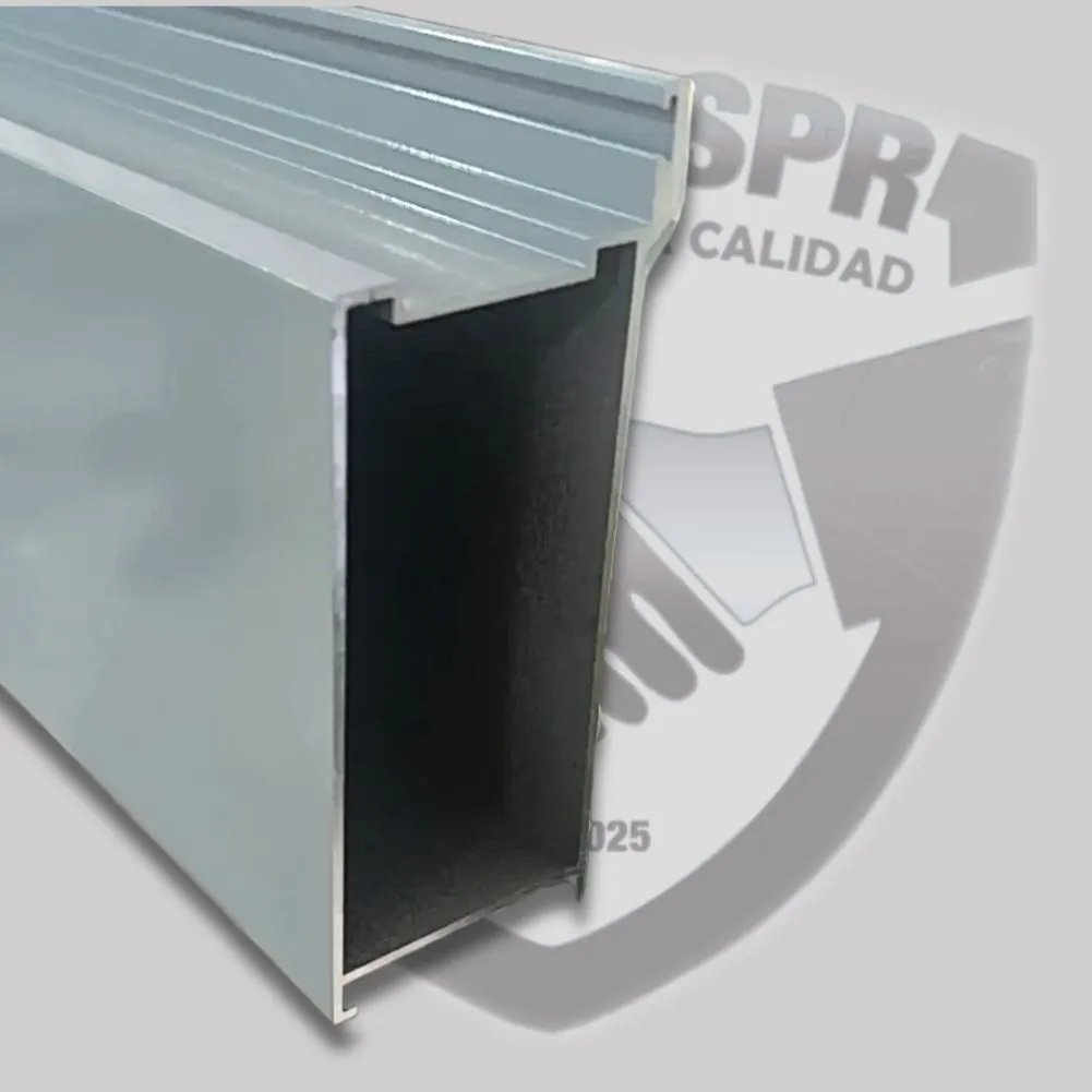 (MALASIA) GRIS-Marco Interior ASTRAGAL Heavy 16'  con Plastiquito