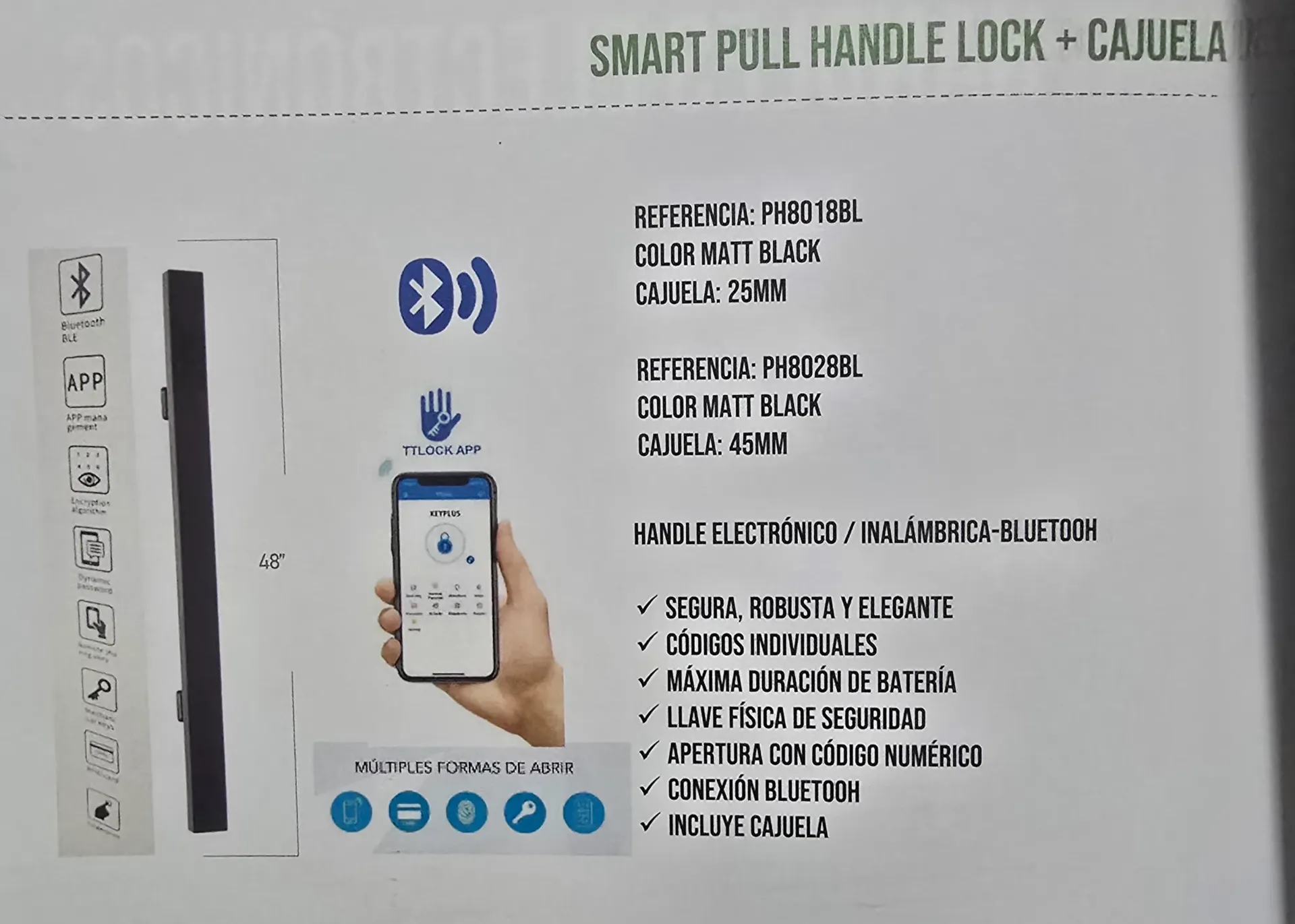 Smart Handle-PH8018BL