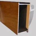 MADERA NOGAL - COMBO SOLIDO MELON (1 1 INTERIOR, 1 EXTERIOR, 2 MELONES Todo a 19'-8" (VIETNAM)