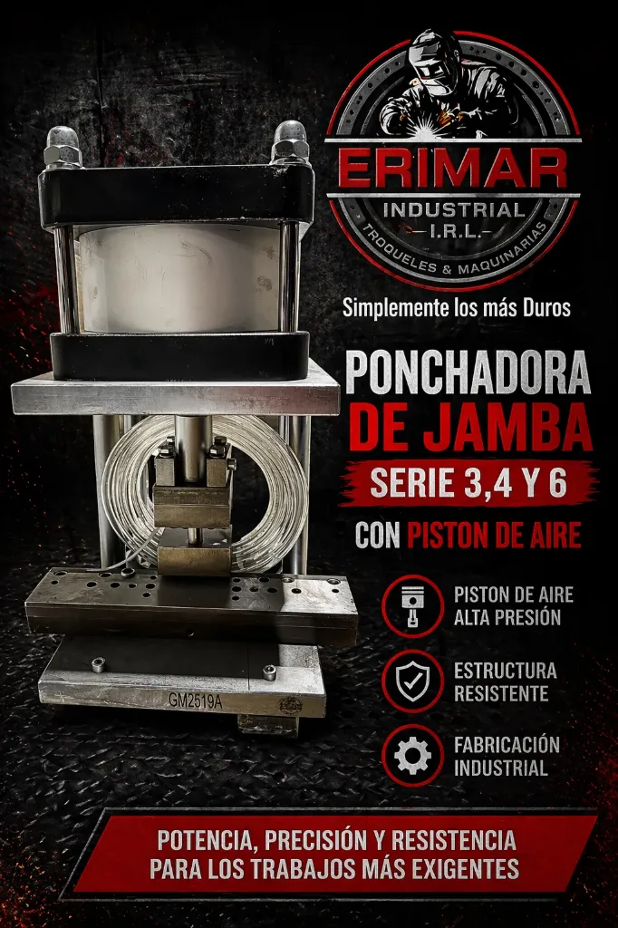 Ponchadora Jamba 3,4 y 6 Neumatica