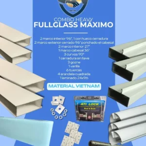 (BlackFriday & CyberMonday) COMBO MAXIMO *LIGHT DUTY* COMPLETO, (VIETNAM) con Leche Optic 24*96